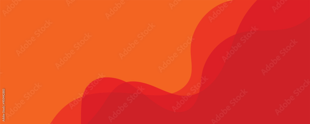 Abstract orange wave presentation background Abstract orange wave presentation background