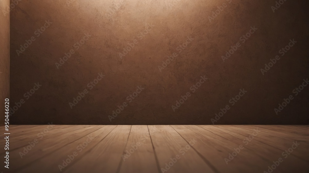 soft shadows on warm taupe wall background. soft shadows on warm taupe wall background.