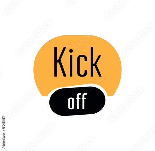 kick off sign	