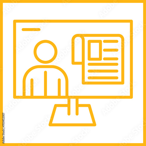 News Channel Icon Design