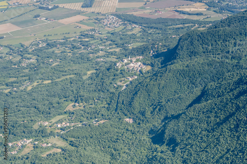 Greccio aerial, Italy photo