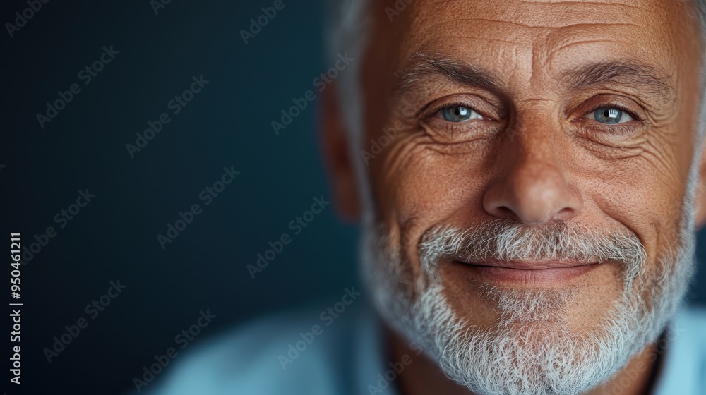 A close-up portrait of an elderly man with a grey beard, kind smile, and soft eyes, radiating warmth, wisdom, and a lifetime full of experiences and stories. A close-up portrait of an elderly man with a grey beard, kind smile, and soft eyes, radiating warmth, wisdom, and a lifetime full of experiences and stories.
