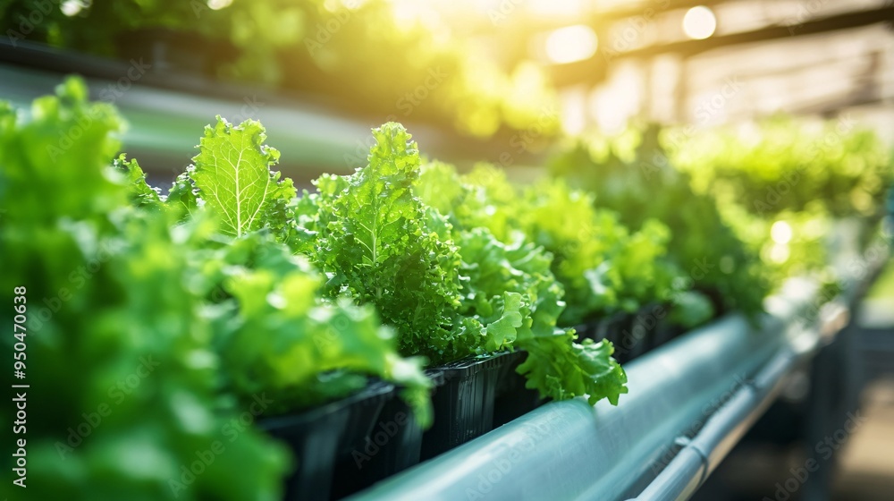 A futuristic farm where climate-smart systems are managing hydroponic growth systems. The AI is optimizing water and nutrient delivery to each plant, ensuring maximum efficiency and yield. The farm A futuristic farm where climate-smart systems are managing hydroponic growth systems. The AI is optimizing water and nutrient delivery to each plant, ensuring maximum efficiency and yield. The farm