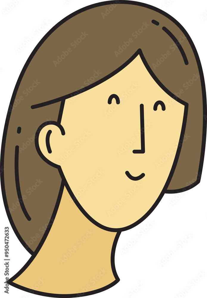 Woman Avatar Comic Character Style Woman Avatar Comic Character Style