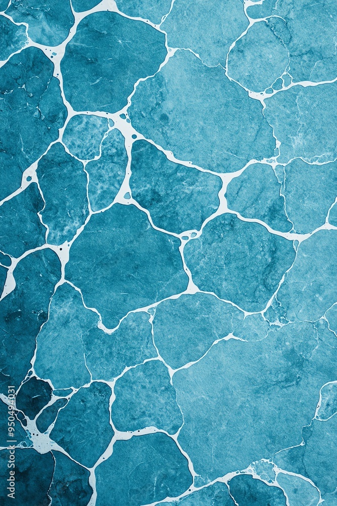 Obraz premium Abstract blue and white water pattern background.