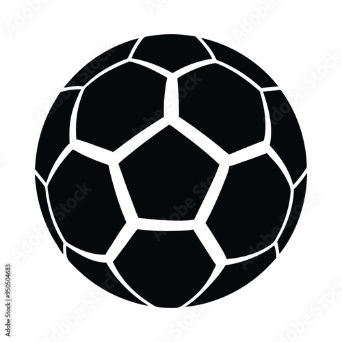 soccer ball on white background