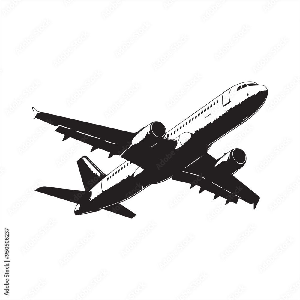 airplane isolated on white background airplane isolated on white background