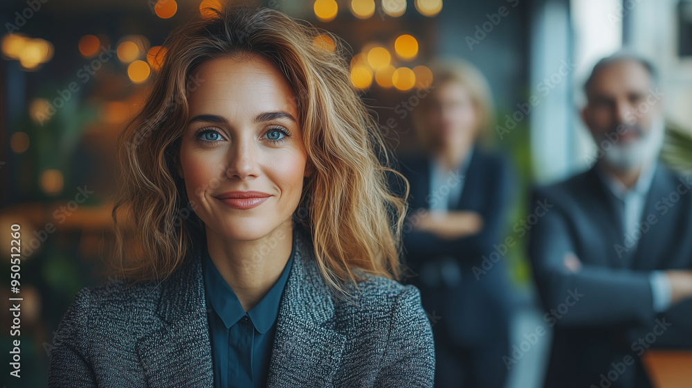 A business team engaged in a meeting with international partners via video conference. A business team engaged in a meeting with international partners via video conference.