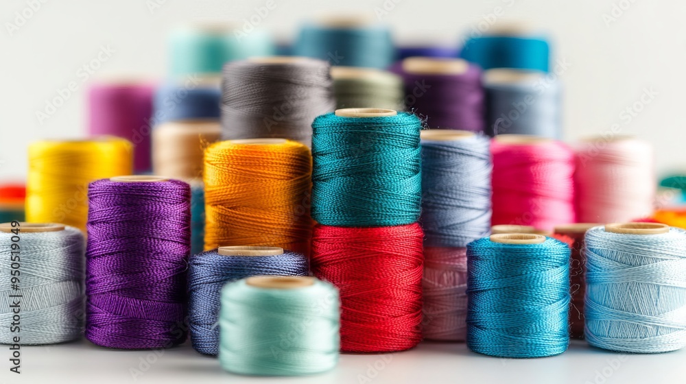 Threads, needles, accessories for sewing and embroidery Threads, needles, accessories for sewing and embroidery