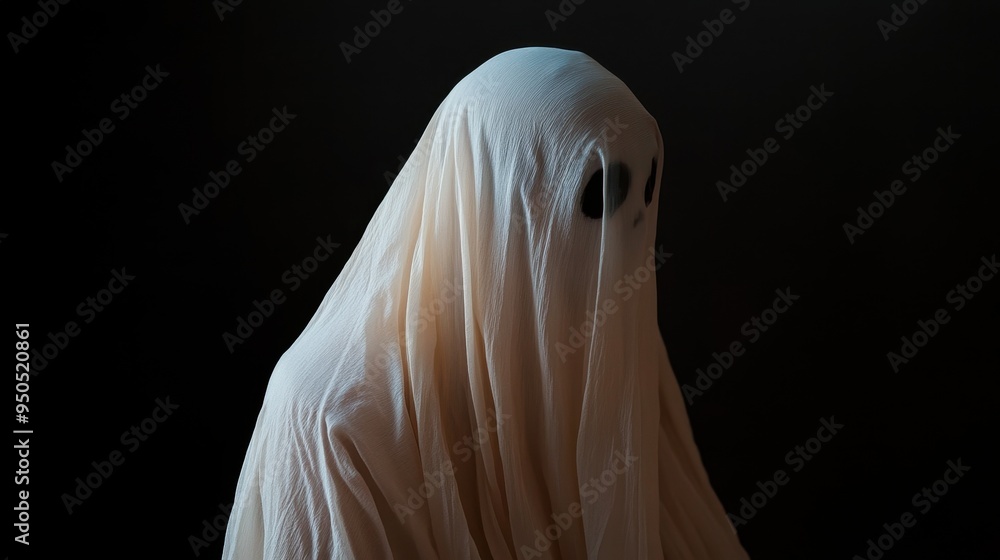 Ghostly Apparition: A Haunting Presence in the Darkness Ghostly Apparition: A Haunting Presence in the Darkness