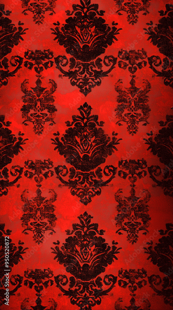 custom made wallpaper toronto digitalA red and black patterned fabric, wallpaper mobile