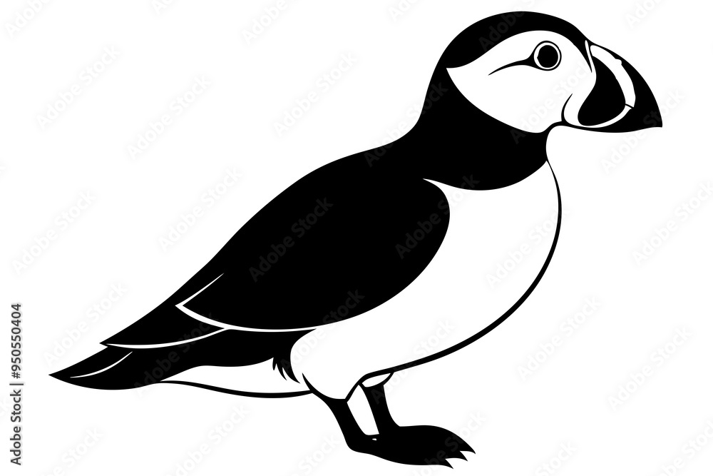 Fototapeta premium penguin on a branch