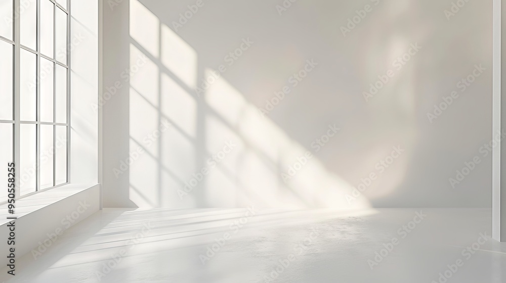 Fototapeta premium light white background 