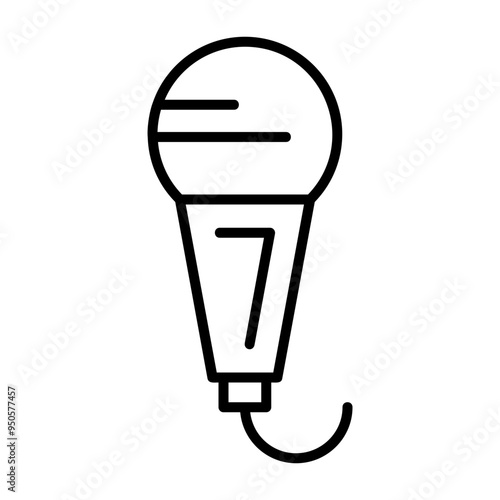 Microphone Vector Icon Design