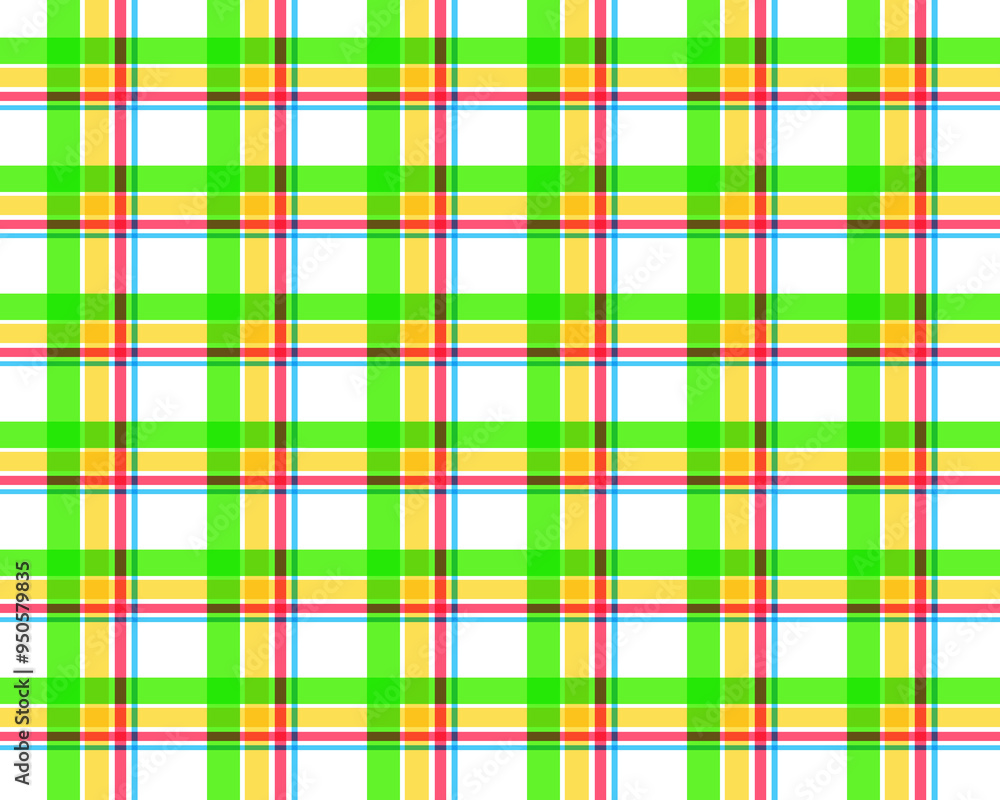 Pattern texture in green lining, white, blue, red. Seamless striped check plaid graphic for flannel shirt, blanket, throw, or other modern spring summer autumn winter fashion fabric design. Pattern texture in green lining, white, blue, red. Seamless striped check plaid graphic for flannel shirt, blanket, throw, or other modern spring summer autumn winter fashion fabric design.