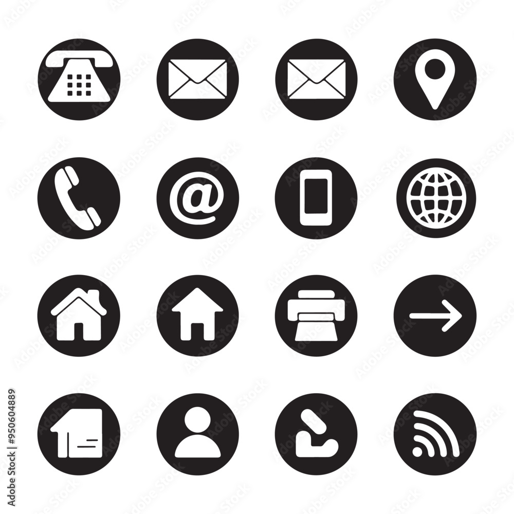 Minimalist Icon Design Collection for Digital Interfaces Minimalist Icon Design Collection for Digital Interfaces