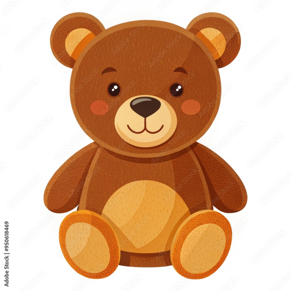 Teddy bear, cute plush toy Teddy bear, cute plush toy