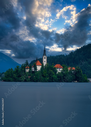 Church on the lake