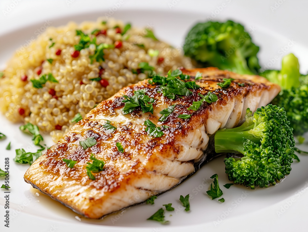 salmon steak with vegetables salmon steak with vegetables