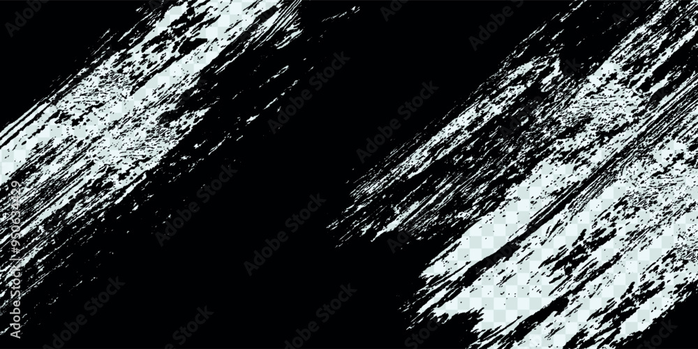 Obraz premium Abstract speed lines style orange color halftone banner design template. Vector illustration.eps10