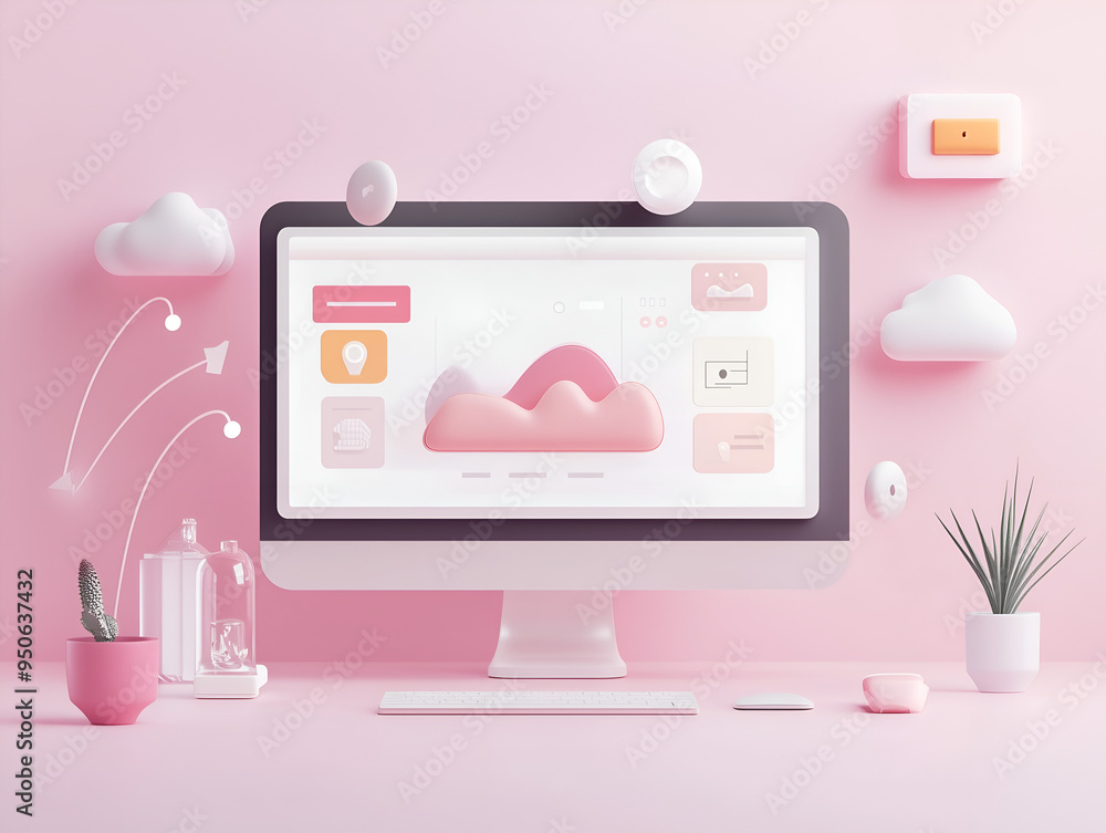 laptop with heart laptop with heart