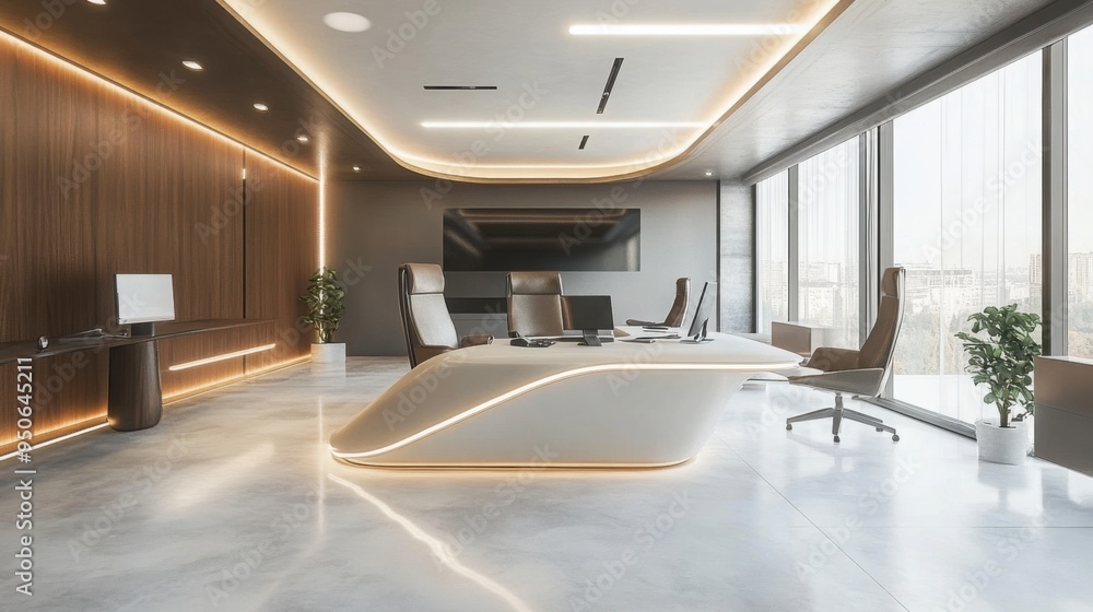 Office interiors of the future Office interiors of the future
