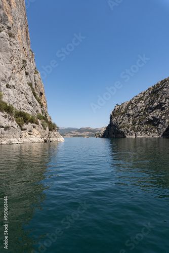 Vezirköprü Şahinkaya Canyon Turkey vertical. Vezirköprü Şahinkaya Canyon view Turkey, Samsun.