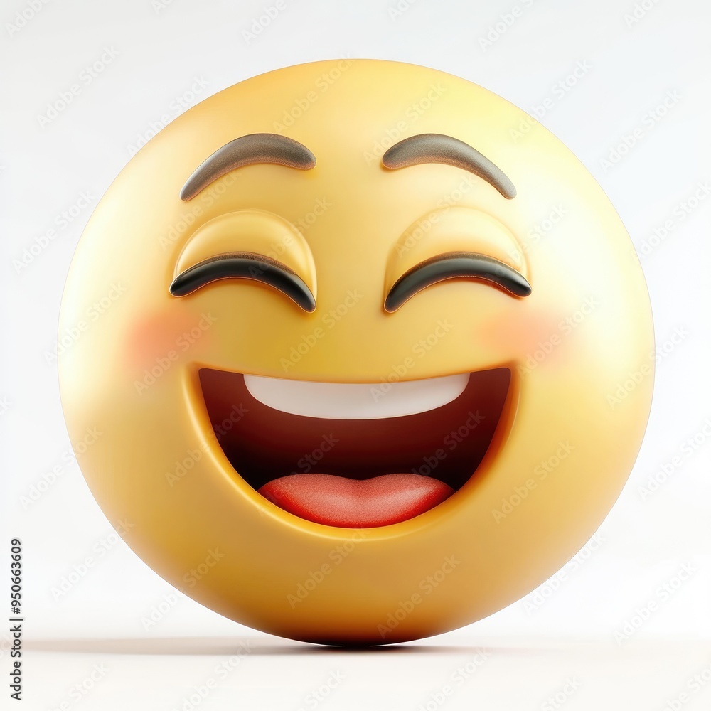 A cheerful emoji with raised eyebrows and a wide open mouth expressing surprise, bringing a sense of joy and wonder that brightens the atmosphere in vibrant digital art A cheerful emoji with raised eyebrows and a wide open mouth expressing surprise, bringing a sense of joy and wonder that brightens the atmosphere in vibrant digital art