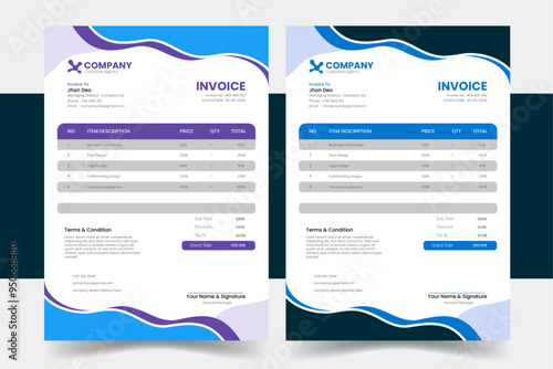 Exquisite and Expert Invoice
