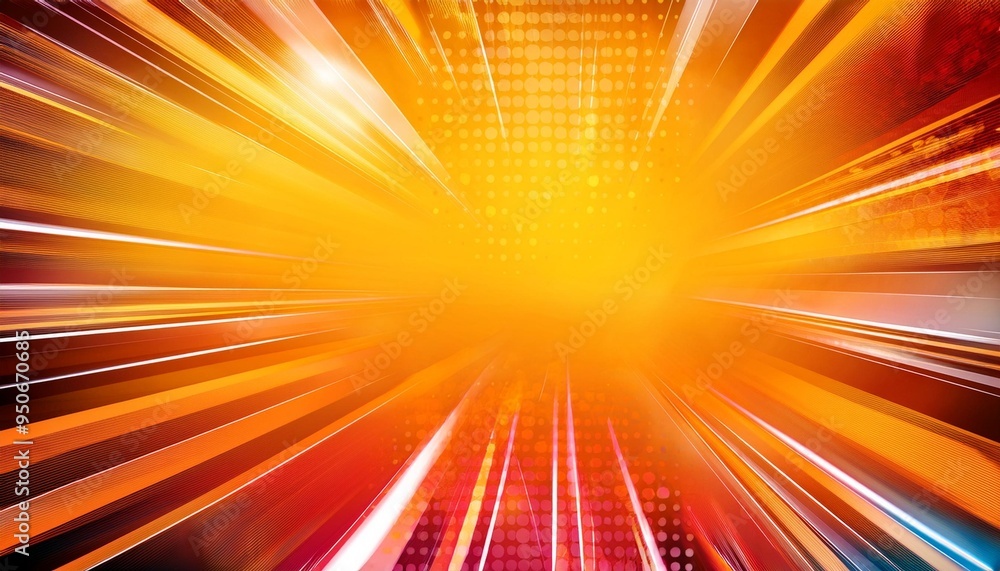comic book action layout background with power fx illustration of a ...