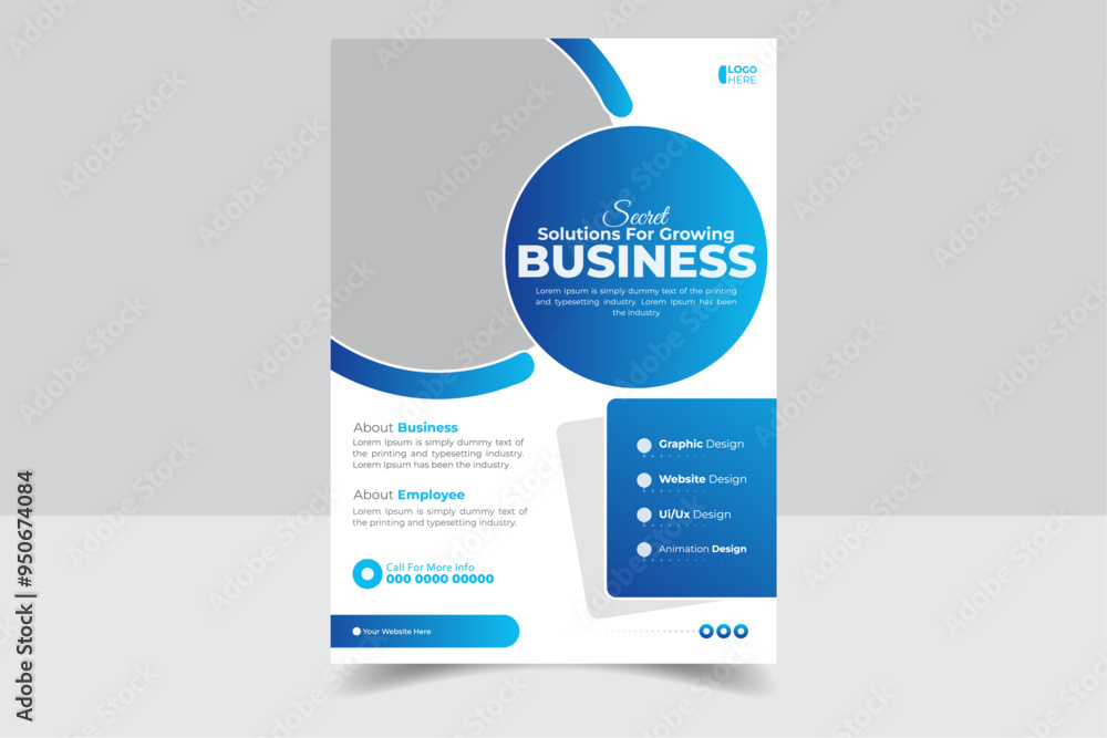 Modern Corporate Flyer Template