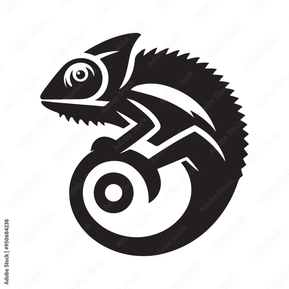 Stunning Jackson's Chameleon Silhouette Vectors - High-Quality Vector Graphics Stunning Jackson's Chameleon Silhouette Vectors - High-Quality Vector Graphics