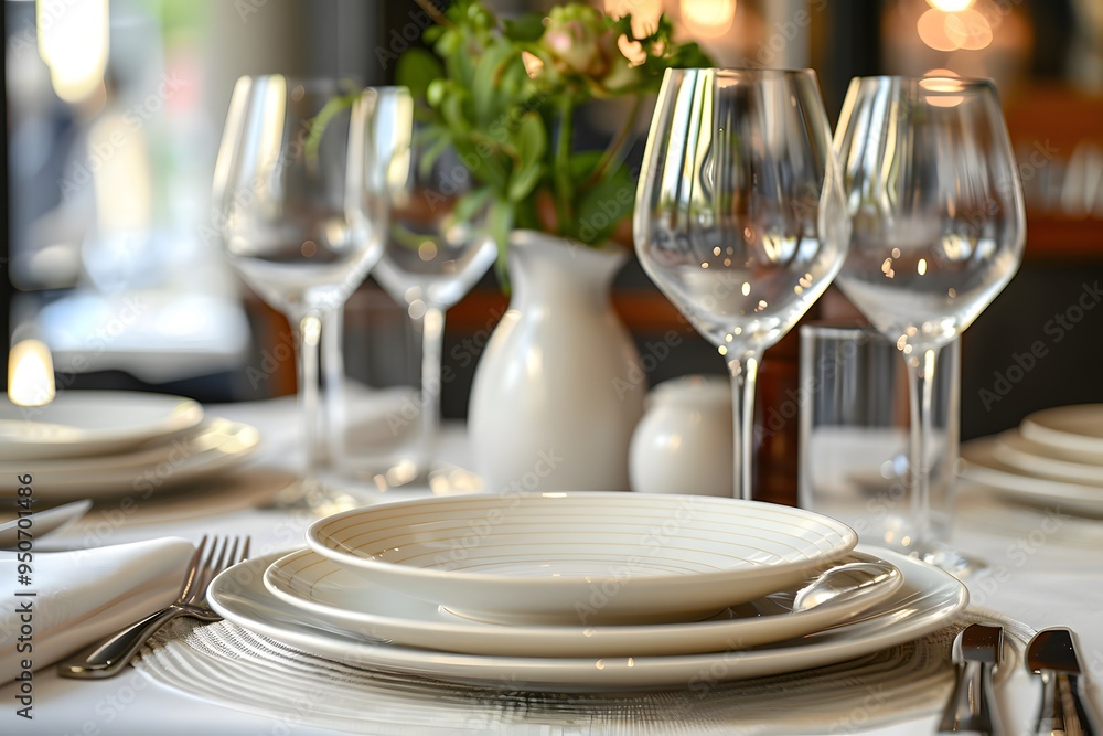 Elegant Dining Table Set for a Special Occasion Elegant Dining Table Set for a Special Occasion