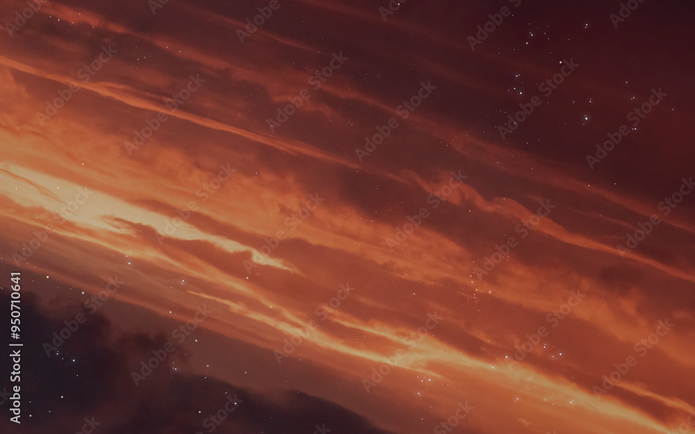 3D illustration of rstar field in deep space. High quality digital space sci-fi art in 5K - realistic visualization