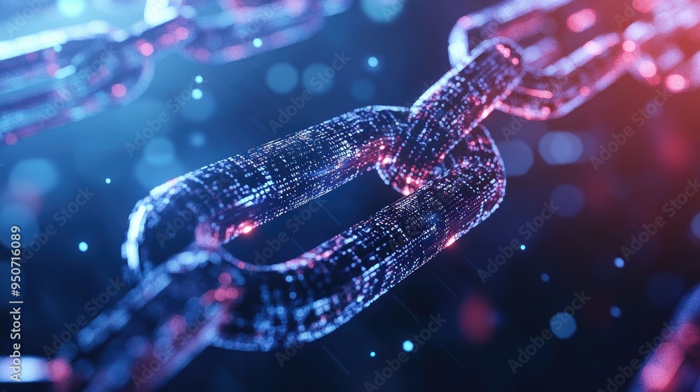 A digital rendering of a blockchain network, symbolizing the intersection of finance and modern technology. A digital rendering of a blockchain network, symbolizing the intersection of finance and modern technology.
