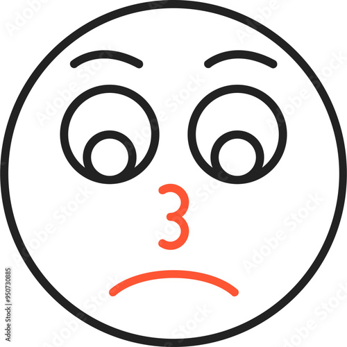 Disappointment Vector Icon Design