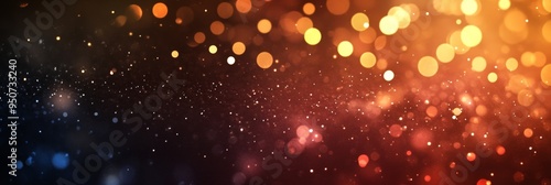 Stunning abstract background featuring bokeh effect for new year s celebration eve