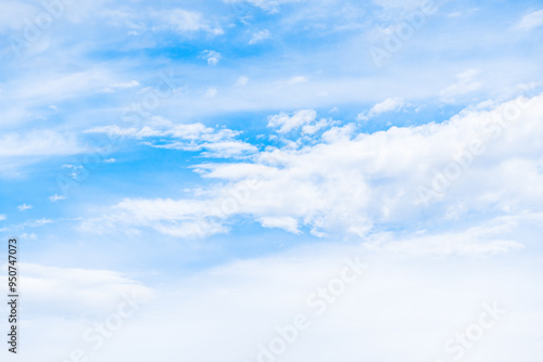 clouds in blue sky