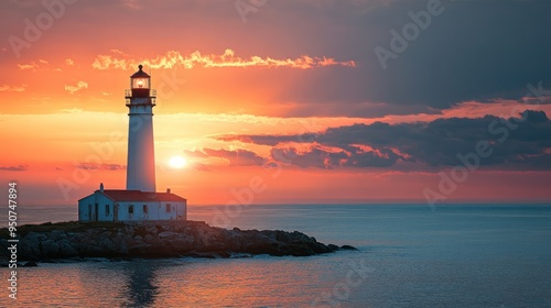 Lighthouse Sunset