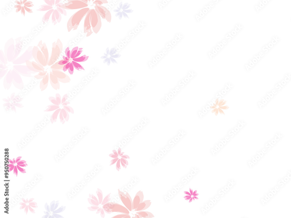 Apricot flower flying petals isolated on white. Spring tree flower parts. Falling cherry blooming flower parts vector Apricot flower flying petals isolated on white. Spring tree flower parts. Falling cherry blooming flower parts vector