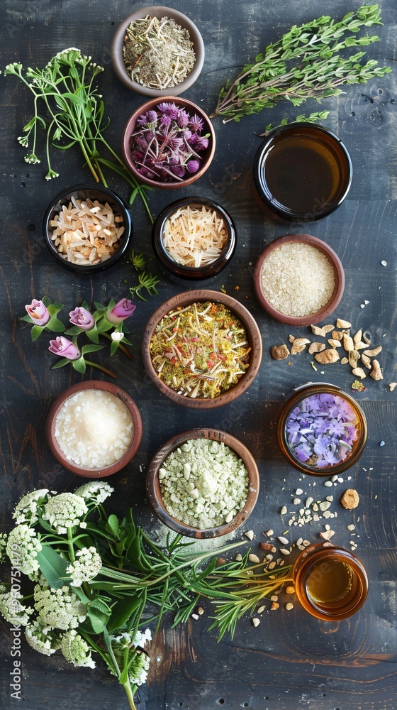 set of herbal medecine ingredients set of herbal medecine ingredients