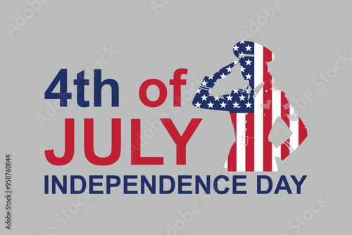 Happy Fourth July holiday in USA