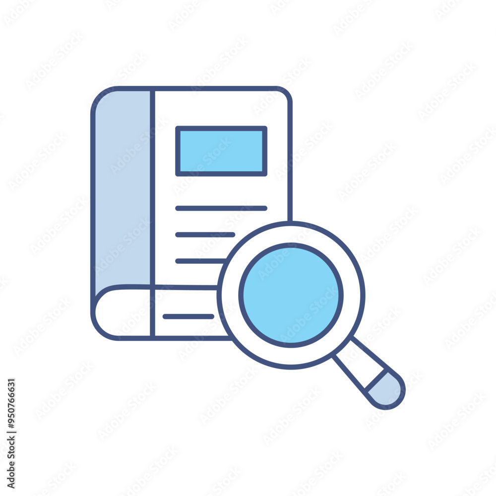 Dictionary Search vector icon Dictionary Search vector icon
