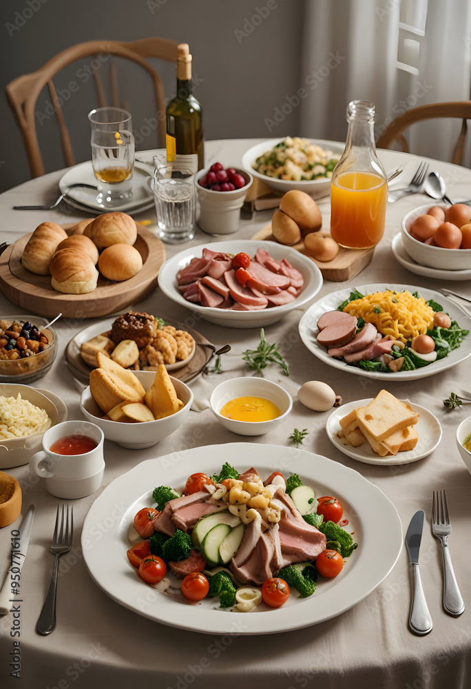 table with food table with food