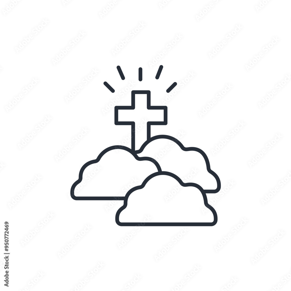heaven icon. vector.Editable stroke.linear style sign for use web design,logo.Symbol illustration. heaven icon. vector.Editable stroke.linear style sign for use web design,logo.Symbol illustration.