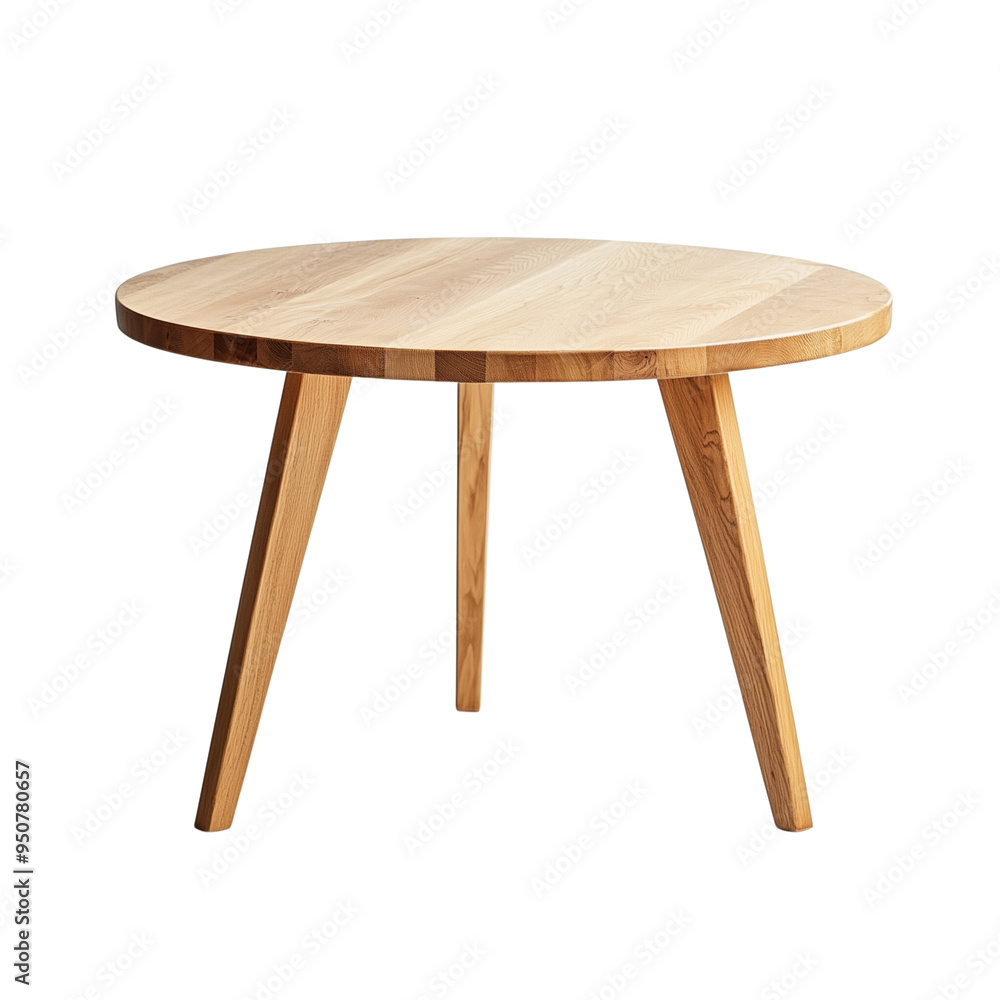 Scandinavian wooden coffee table with clean lines and a simple design isolated on transparent background Scandinavian wooden coffee table with clean lines and a simple design isolated on transparent background