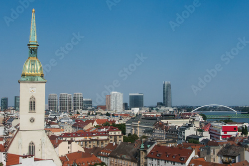 Cityscape of Bratislava (Slovakia)