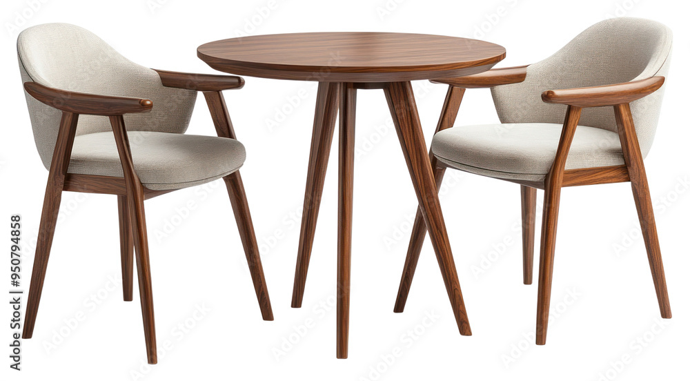 PNG Modern wooden dining set PNG Modern wooden dining set