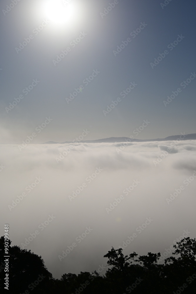 Obraz premium clouds over the fog