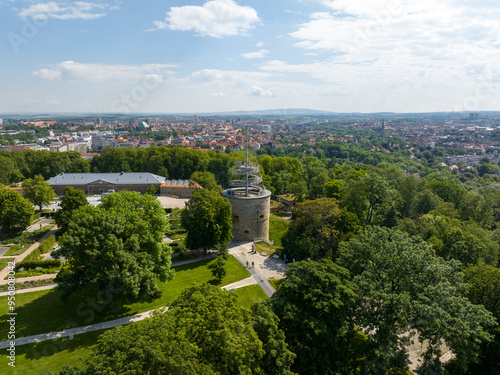 Egapark in Erfurt in Thuringia in Germany photo